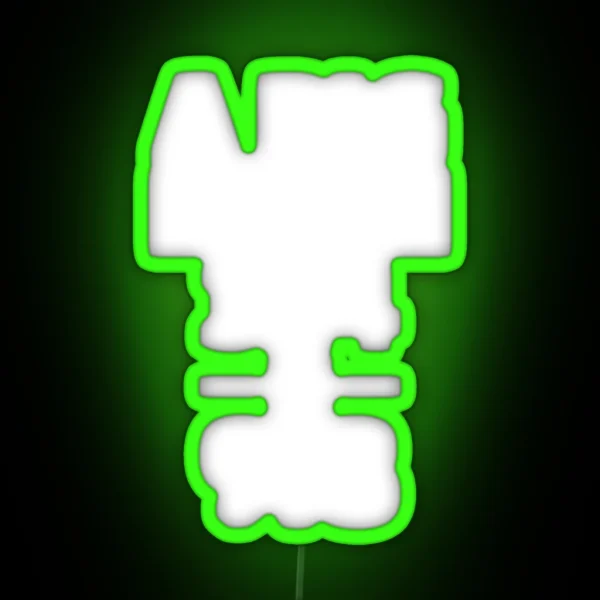 Math Physics Pun Gifts A Pig Without 3 14 PI Is 9 8 G RGB Neon Sign
