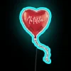 Add vintage vibes with a customizable neon name sign.