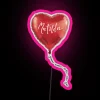Vibrant RGB color changing neon light canvas wall decoration art