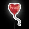 Vintage Neon Sign Art Decoration with Colorful Balloon Shape Design