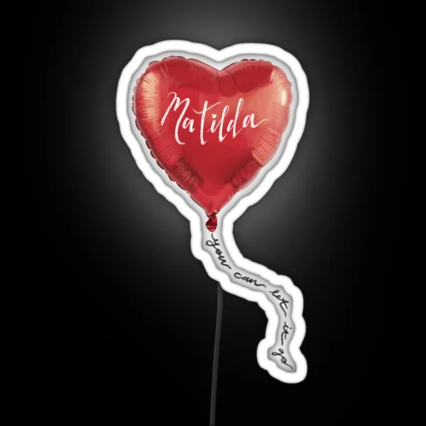 Matilda Balloon RGB Neon Sign