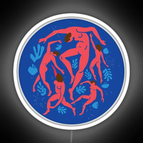 Matisse The Dance Art RGB Neon Sign