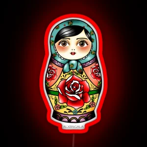 Matryoshka RGB Neon Sign