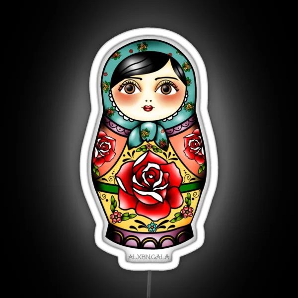 Matryoshka RGB Neon Sign
