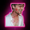 Shine Bright with Matthew Gray Gubler's Unique Neon Personality Sign