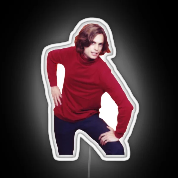 Matthew Gray Gubler Throwback RGB Neon Sign