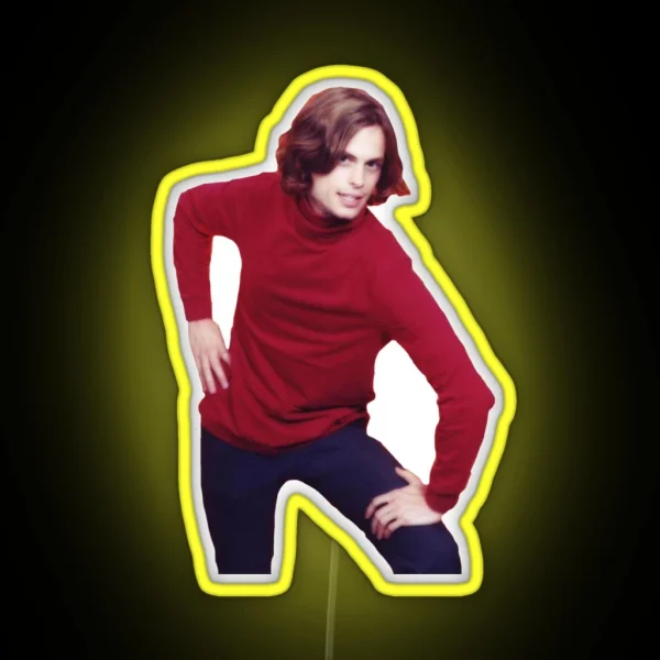 Matthew Gray Gubler Throwback RGB Neon Sign