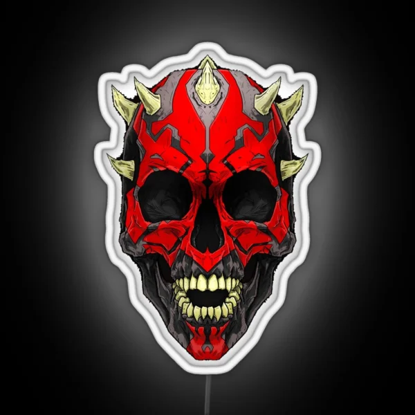 Maul Skull RGB Neon Sign