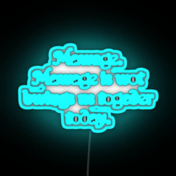 Mawage RGB Neon Sign