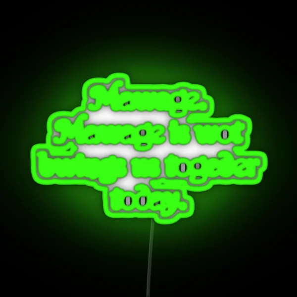 Mawage RGB Neon Sign
