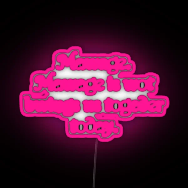 Mawage RGB Neon Sign