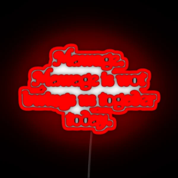Mawage RGB Neon Sign