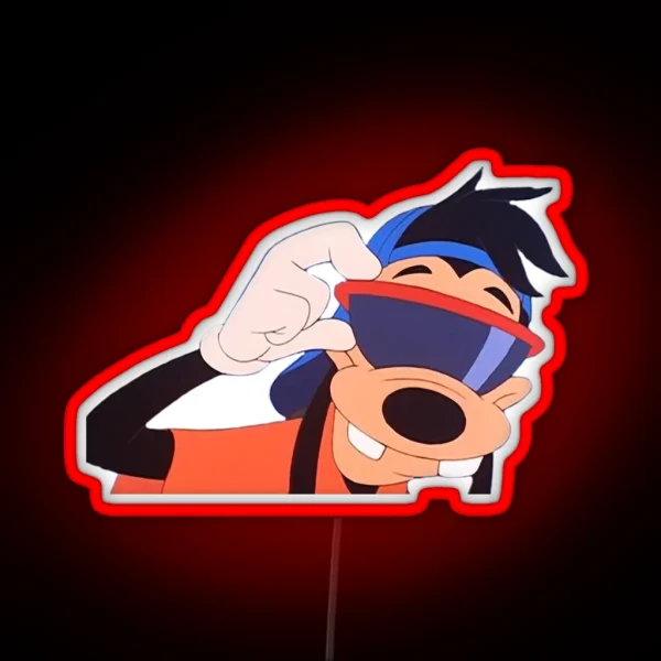 Max Goof From A Goofy Movie RGB Neon Sign