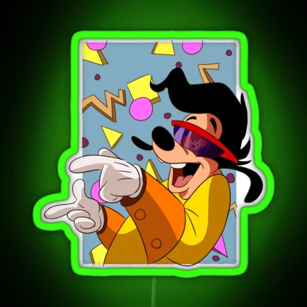 Max Goof RGB Neon Sign