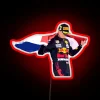 Authentic Dutch F1 fan decor featuring Max Verstappen's iconic flag.