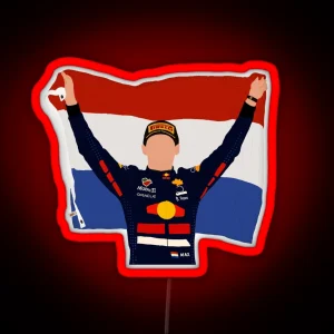 Max Verstappen RGB Neon Sign