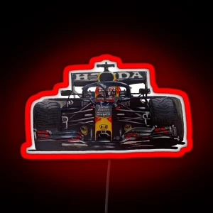 Max Verstappen RGB Neon Sign