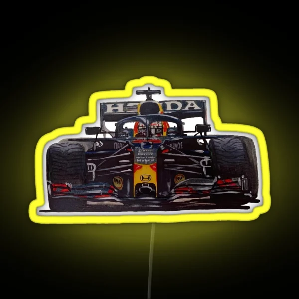 Max Verstappen RGB Neon Sign