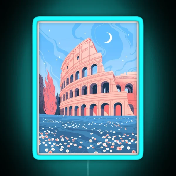 May Colosseum RGB Neon Sign