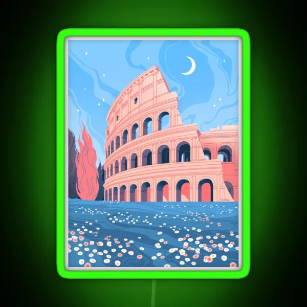 May Colosseum RGB Neon Sign