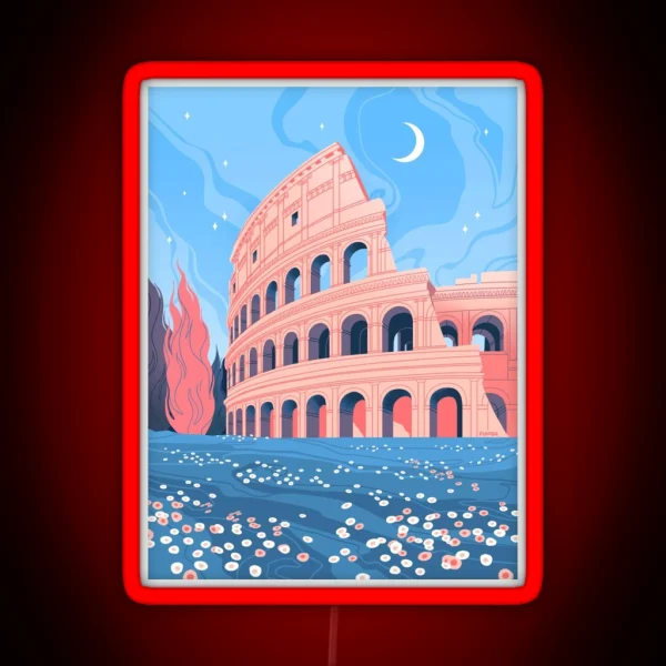 May Colosseum RGB Neon Sign