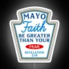 Mayo Faith Illuminates Path to Overcome Life's Fears with Humor.