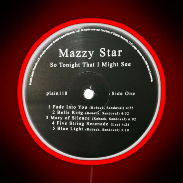 Mazzy Star Cd RGB Neon Sign