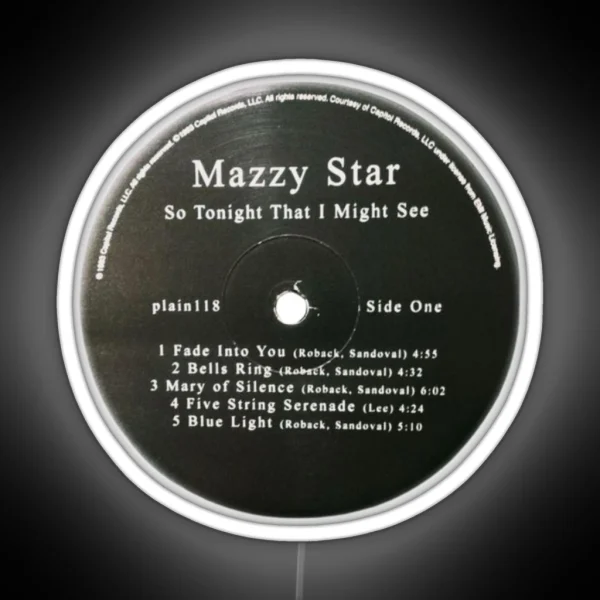 Mazzy Star Cd RGB Neon Sign
