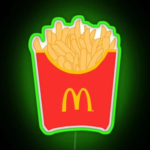 Mcdonald S French Fries RGB Neon Sign