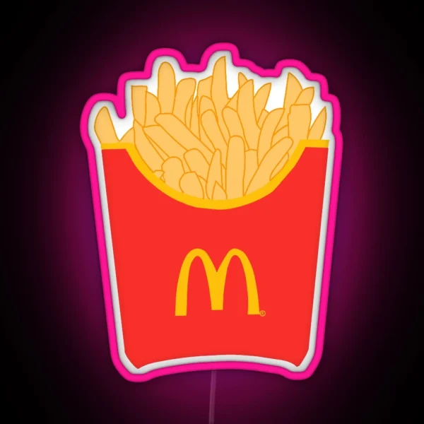 Mcdonald S French Fries RGB Neon Sign