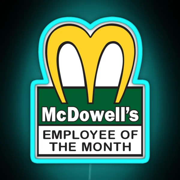 Mcdowell S Employee Of The Month RGB Neon Sign