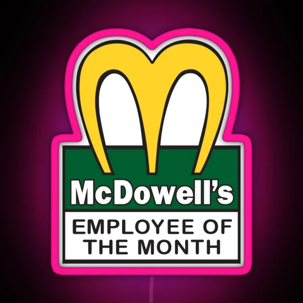 Mcdowell S Employee Of The Month RGB Neon Sign