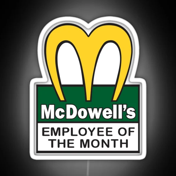Mcdowell S Employee Of The Month RGB Neon Sign