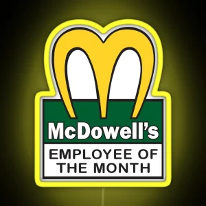 Mcdowell S Employee Of The Month RGB Neon Sign