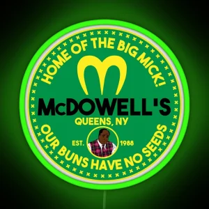 Mcdowell S Logo RGB Neon Sign