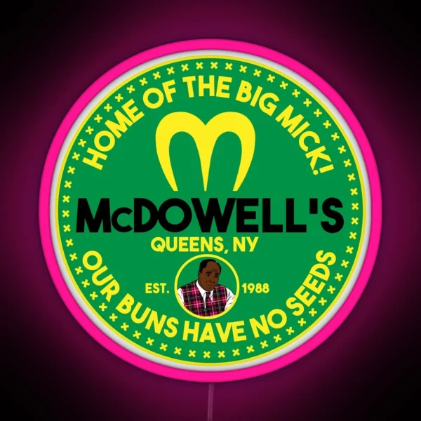 Mcdowell S Logo RGB Neon Sign