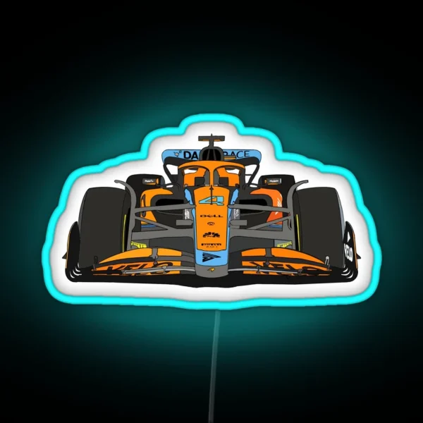 Mclaren Car RGB Neon Sign