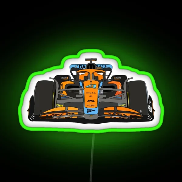 Mclaren Car RGB Neon Sign