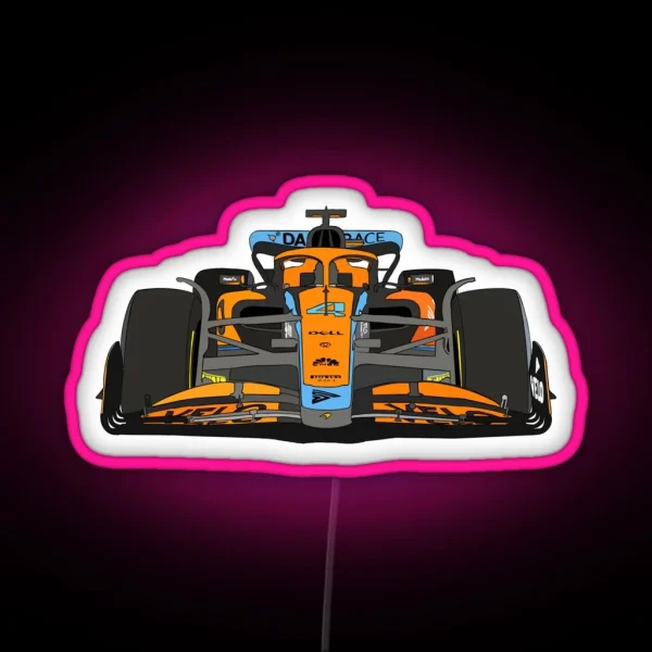 Mclaren Car RGB Neon Sign