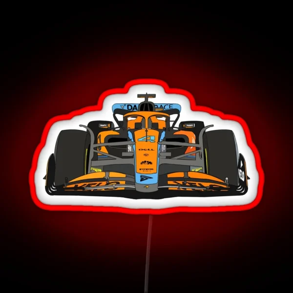 Mclaren Car RGB Neon Sign