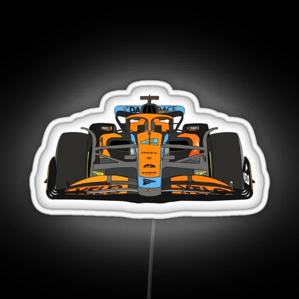 Mclaren Car RGB Neon Sign