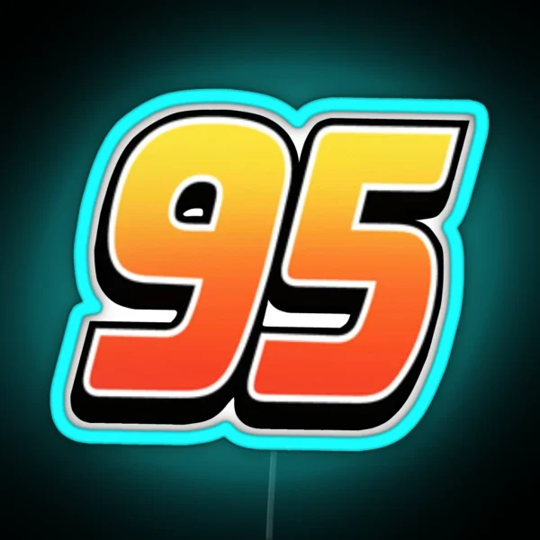 Mcqueen 95 RGB Neon Sign