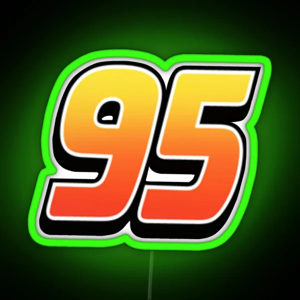 Mcqueen 95 RGB Neon Sign