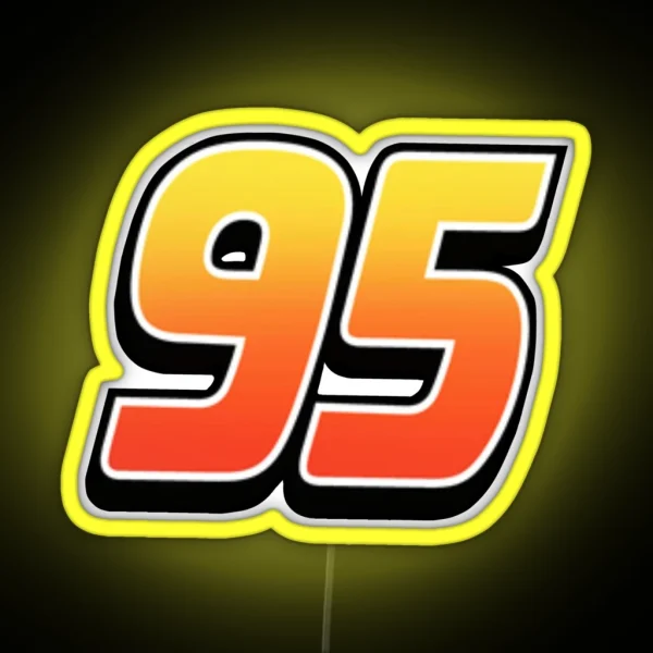 Mcqueen 95 RGB Neon Sign