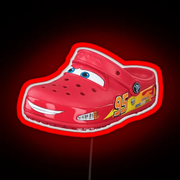 Mcqueen Croc RGB Neon Sign