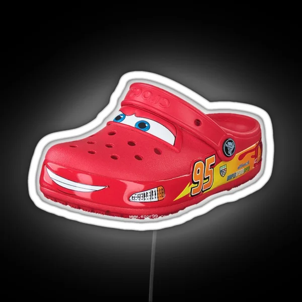 Mcqueen Croc RGB Neon Sign