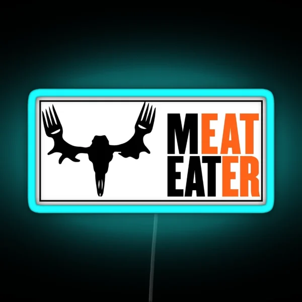Meat Eater RGB Neon Sign
