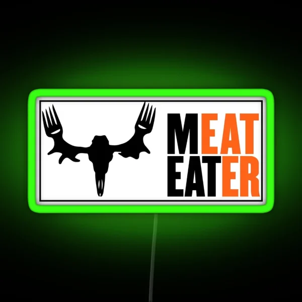 Meat Eater RGB Neon Sign