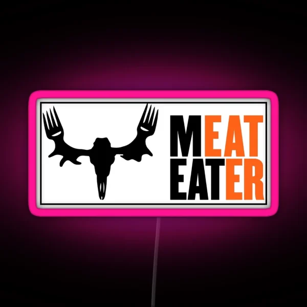 Meat Eater RGB Neon Sign