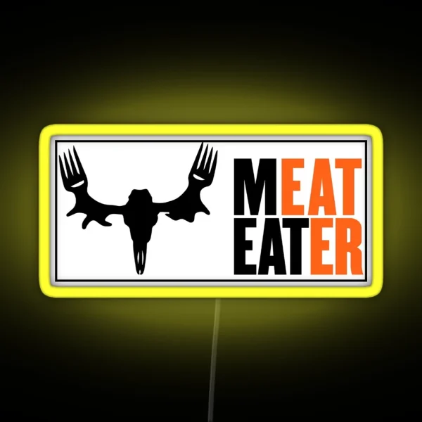 Meat Eater RGB Neon Sign